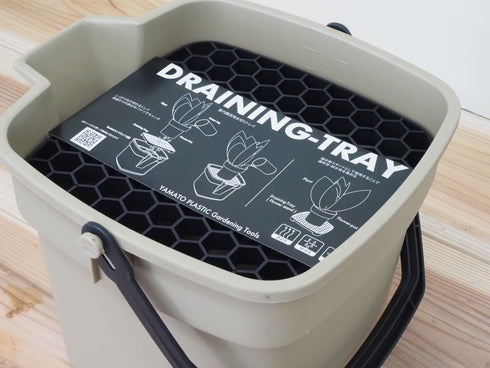 BUCKET ENJOY 10型 |園芸用バケツ|水やりも植え替えもこれ一つ