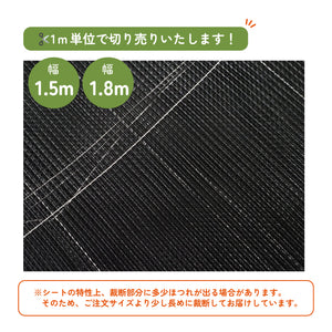 小影、夏｜サンサンネット・遮光ネット｜夏の高温・葉焼け対策に｜切り売り販売