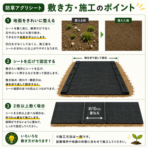 強力アグリシート（BB2218）｜防草シート｜1m単位で切り売り販売